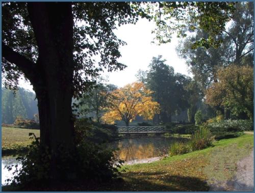 Kleine Brücke im Park Sanssouci