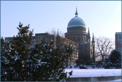 Winterliche Nikolaikirche