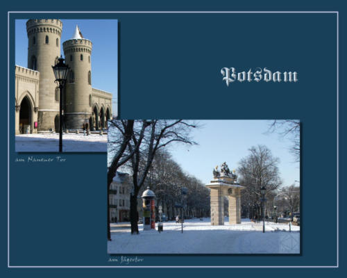 winterliche stadttore